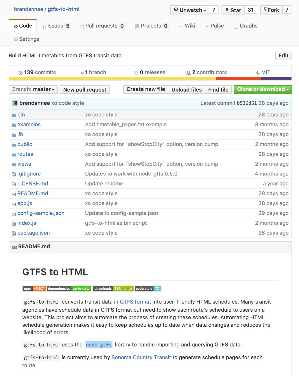 GTFS-to-HTML