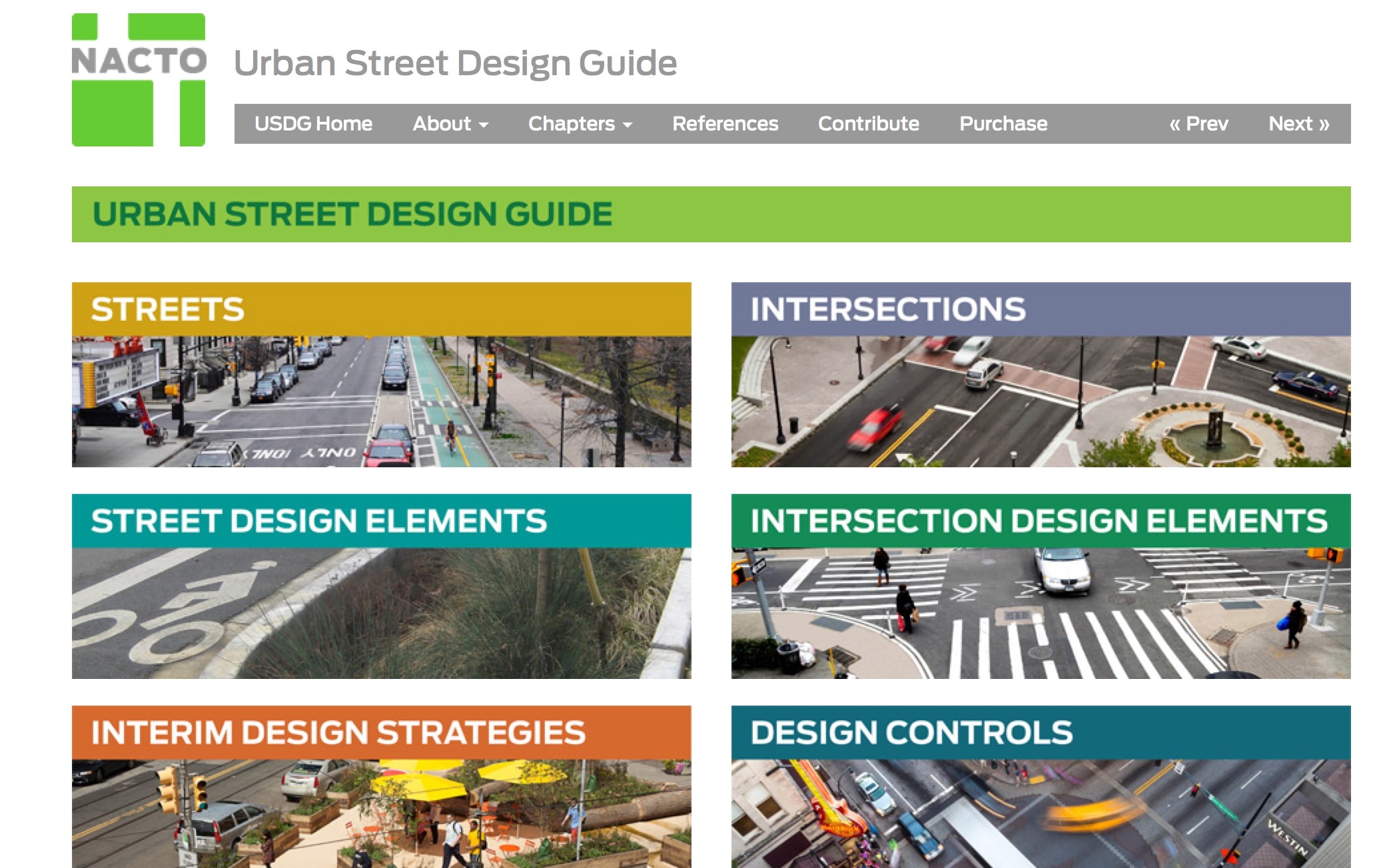 NACTO Urban Street Design Guide